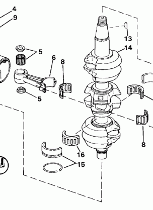 CRANKSHAFT & PISTON