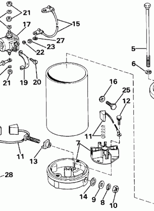 ELECTRIC STARTER AMERICAN BOSCH 17996-29-MO30SM