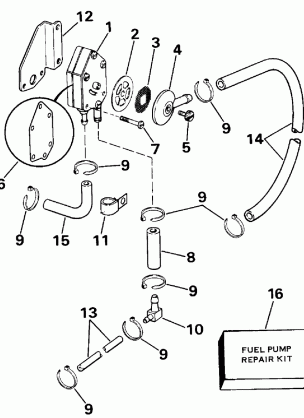 FUEL PUMP - LATE PRODUCTION