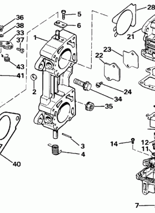 CARBURETOR AND LINKAGE