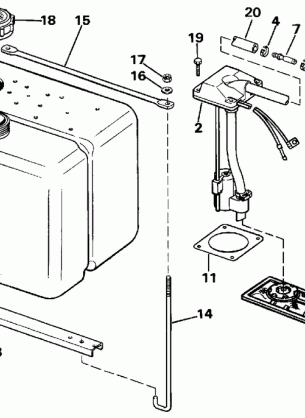 OIL TANK KIT - 3.0 GALLON