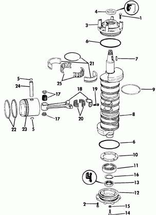 CRANKSHAFT & PISTON