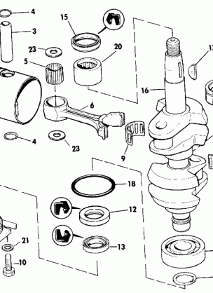 CRANKSHAFT & PISTON