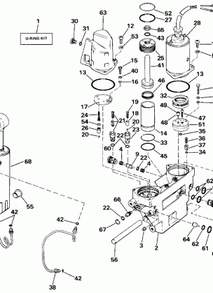 POWER TRIM / TILT HYDRAULIC ASSEMBLY