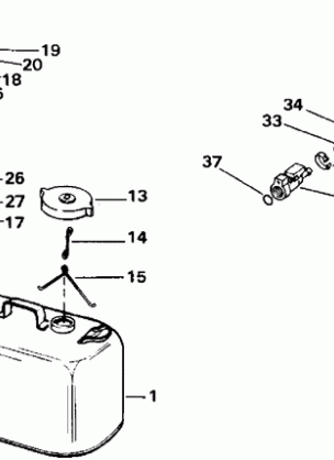 FUEL TANK WITH GAUGE