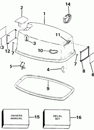 ENGINE COVER - JOHNSON