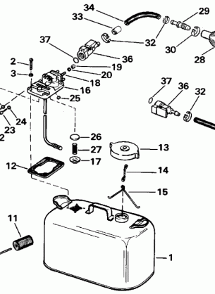 FUEL TANK WITH GAUGE