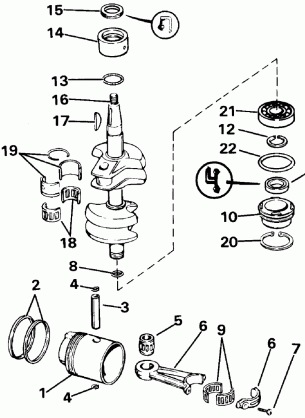 CRANKSHAFT & PISTON