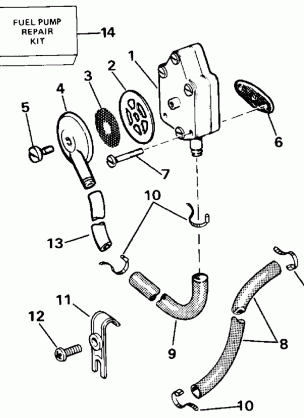 FUEL PUMP AND FILTER