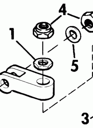 STEERING BOLT AND CLEVIS ASSEMBLY KIT