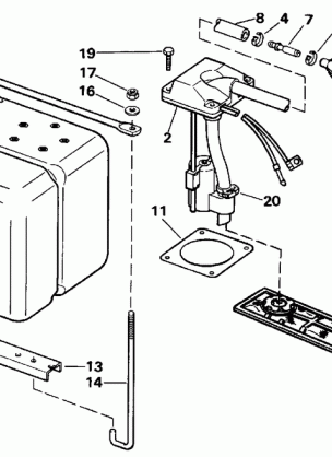 VRO OIL TANK KIT-1.8 GALLON