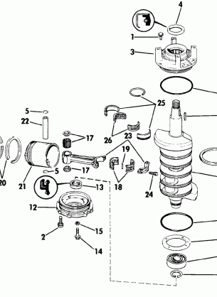 CRANKSHAFT & PISTON