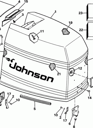 ENGINE COVER - JOHNSON