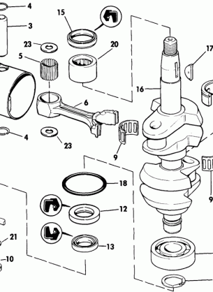 CRANKSHAFT & PISTON