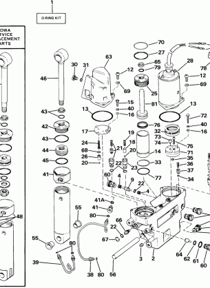 POWER TRIM / TILT HYDRAULIC ASSEMBLY