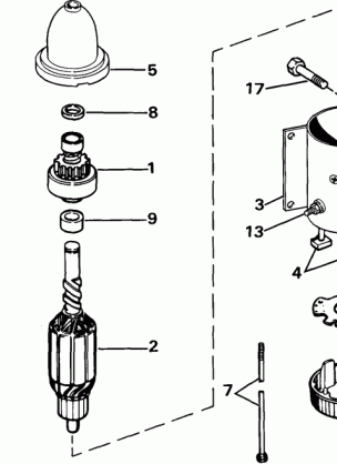 ELECTRIC STARTER PRESTOLITE MODELS MEO-7007