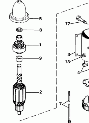 ELECTRIC STARTER PRESTOLITE MODELS MEO-7007