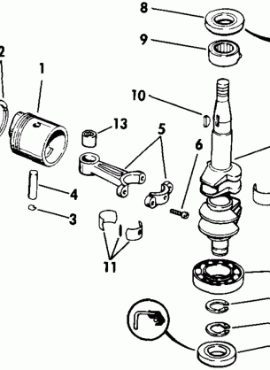 CRANKSHAFT & PISTON