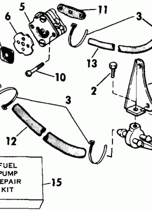 FUEL PUMP - BRH MODELS ONLY