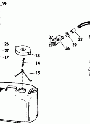 FUEL TANK WITH GAUGE