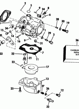 CARBURETOR - ALL 55 MODELS