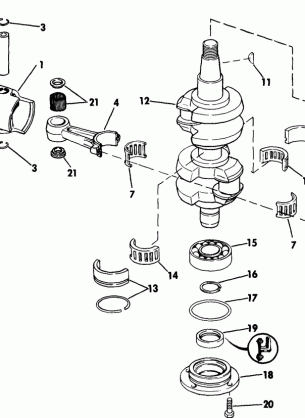 CRANKSHAFT & PISTON