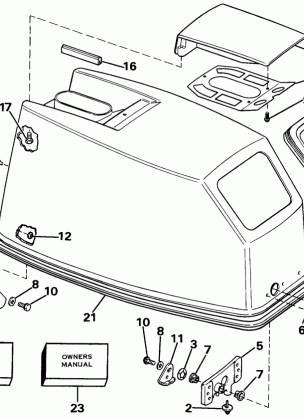 ENGINE COVER - JOHNSON