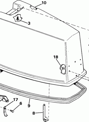 ENGINE COVER - JOHNSON