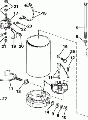 ELECTRIC STARTER AMERICAN BOSCH 17996-29-MO30SM