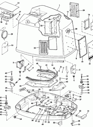 ENGINE COVER - JOHNSON