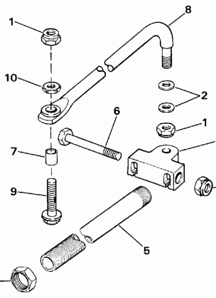 DUAL CABLE STEERING CONNECTOR KIT-PARALLEL ENTRY