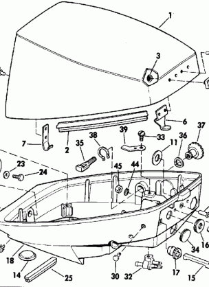 ENGINE COVER - JOHNSON