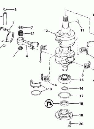 CRANKSHAFT & PISTON