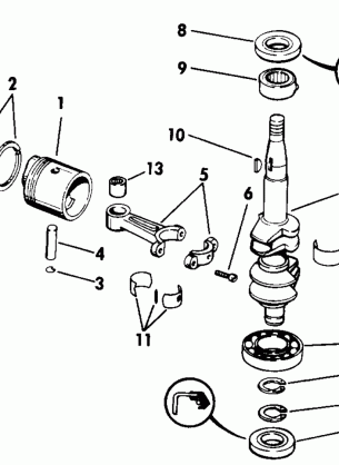 CRANKSHAFT & PISTON