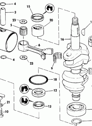 CRANKSHAFT & PISTON