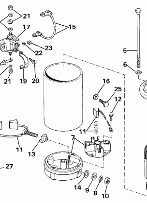 ELECTRIC STARTER AMERICAN BOSCH 17996-29-MO30SM