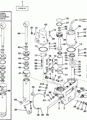 POWER TRIM / TILT HYDRAULIC ASSEMBLY