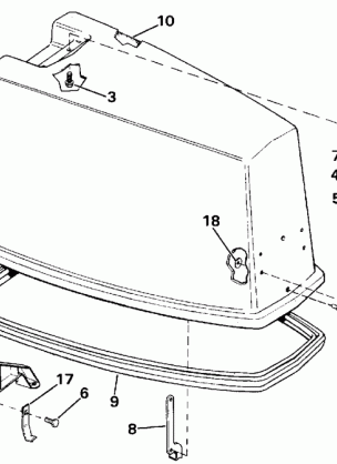 ENGINE COVER - JOHNSON