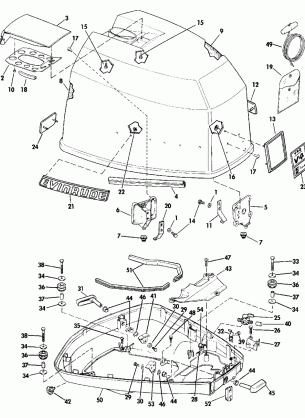 ENGINE COVER - EVINRUDE