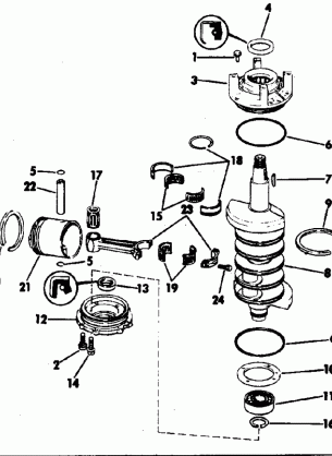 CRANKSHAFT & PISTON