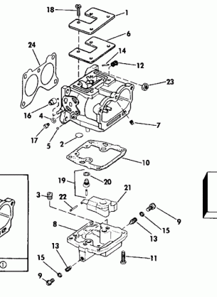 CARBURETOR-LATE PRODUCTION