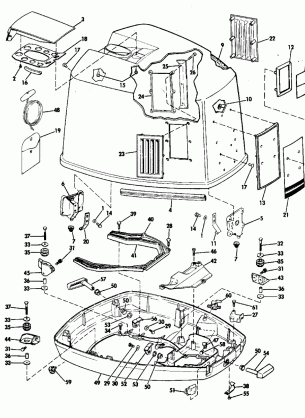 ENGINE COVER-EVINRUDE