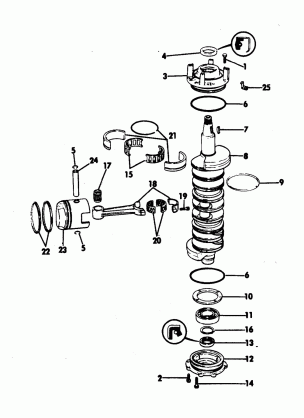 CRANKSHAFT & PISTON