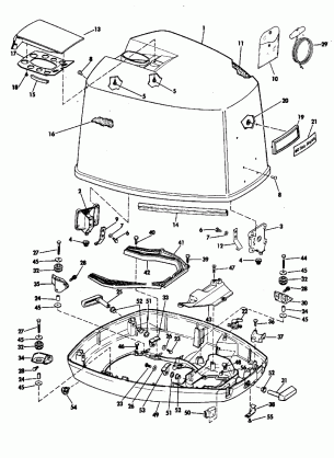 MOTOR COVER-JOHNSON