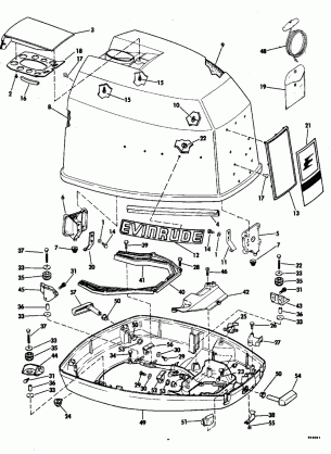 MOTOR COVER-EVINRUDE