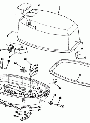 MOTOR COVER EVINRUDE