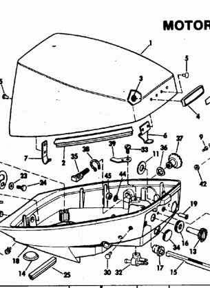 MOTOR COVER-JOHNSON