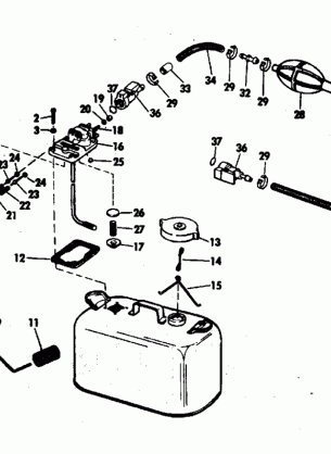 FUEL TANK WITH GAUGE