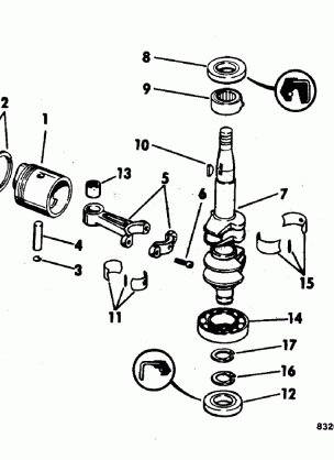 CRANKSHAFT & PISTON