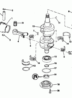 CRANKSHAFT & PISTON